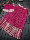 Ajd 7954 Soft Silk Kids Wear Lehenga With Blouse Best Wholesale Shop In Surat